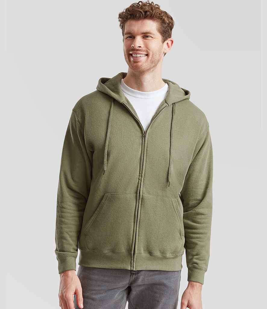 Fruit of the Loom Classic Zip Hooded Sweatshirt - PenCarrie